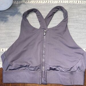 Woman’s size medium fabletics front zip sports bra